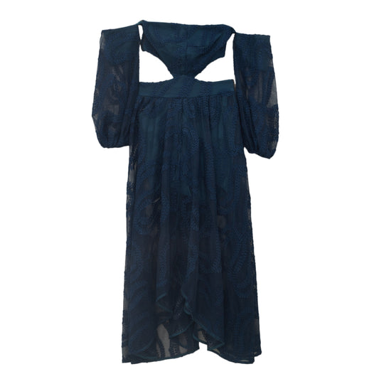 Conjunto Paula Raia Renda Azul Tam. 38