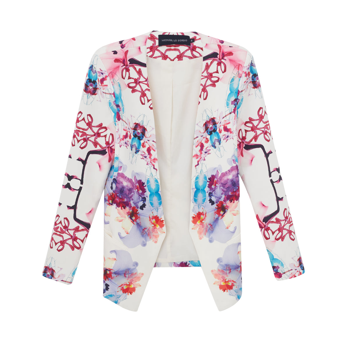 Blazer Michael Lo Sordo Estampado Tam. 10