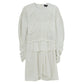 Vestido Isabel Marant Drapeado Branco Tam. 40