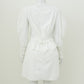Vestido Isabel Marant Drapeado Branco Tam. 40