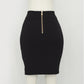 Saia Balmain Tecido Preto Tam. 46