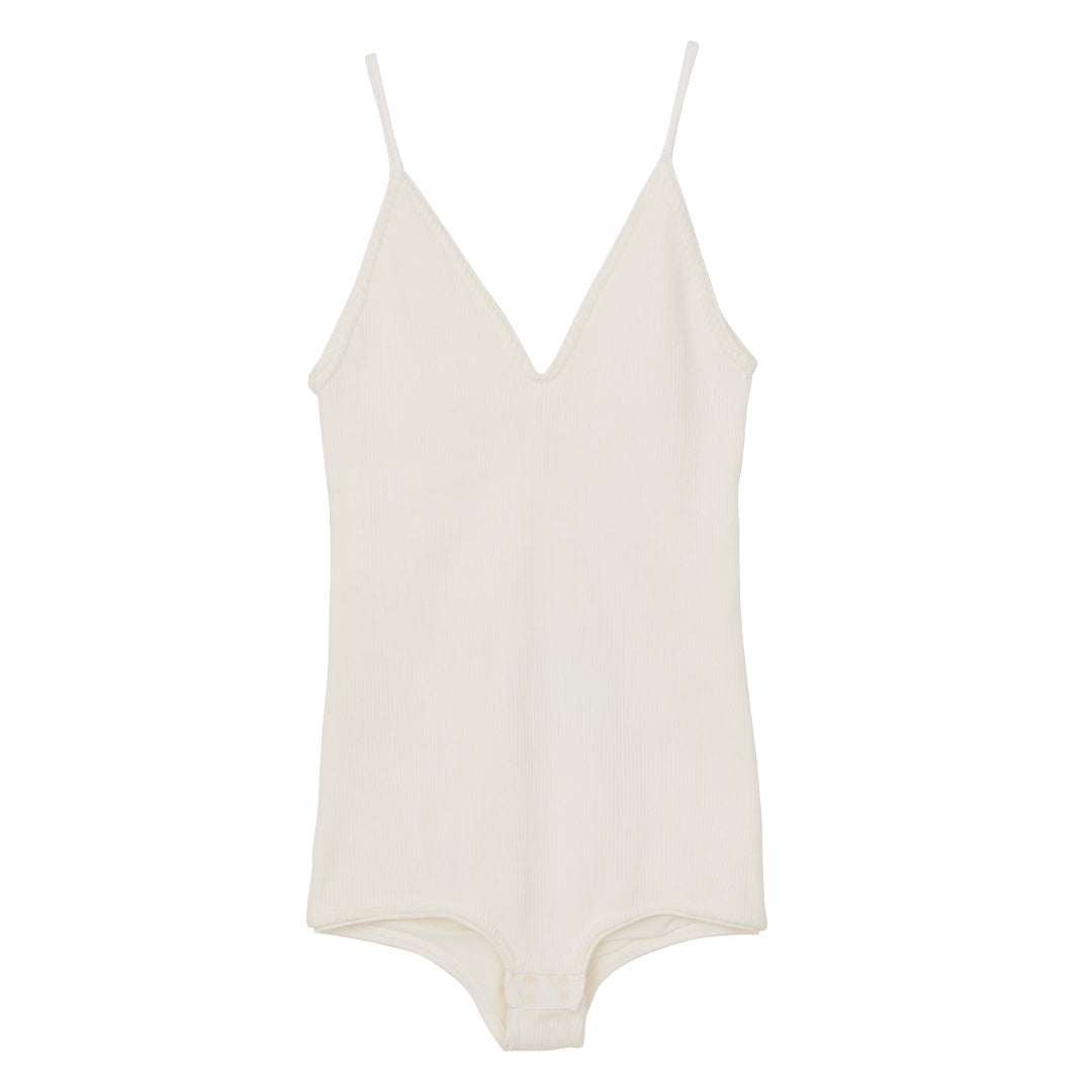 Body Cris Barros Canelado Off White Tam.G