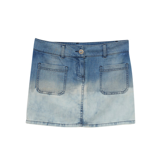 Saia Chanel Jeans Curta Tam. 36