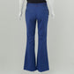 Calça Paula Raia Flare Azul Tam. 36