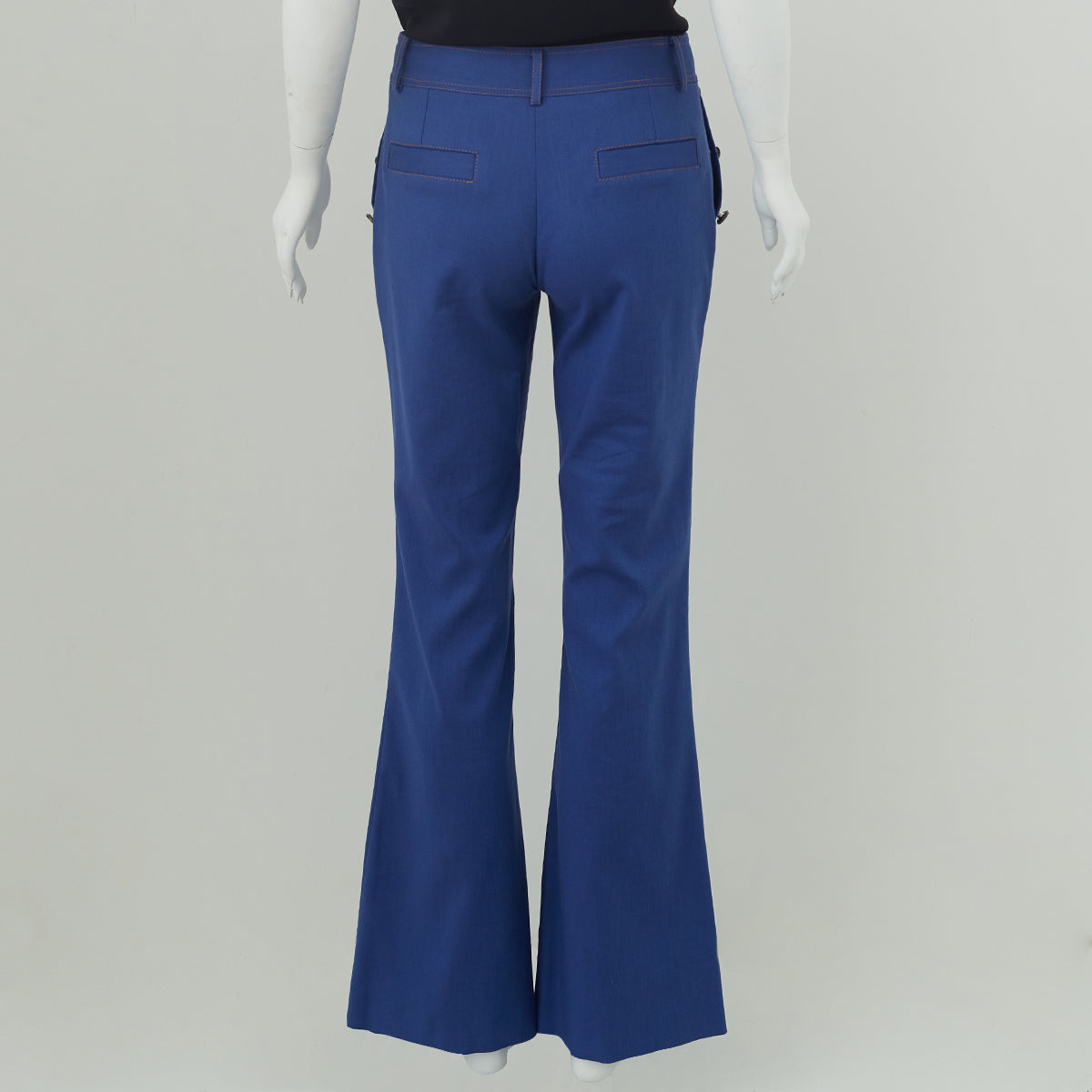 Calça Paula Raia Flare Azul Tam. 36