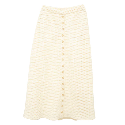 Saia Paula Raia Midi com Botões Tam. 36
