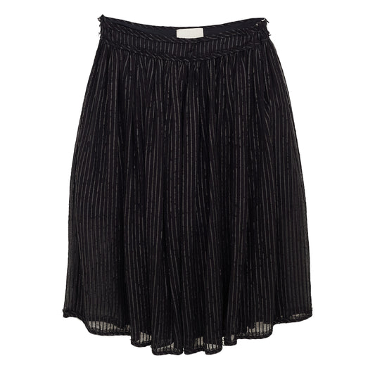 Saia Paula Raia Midi Preta Tam. 38