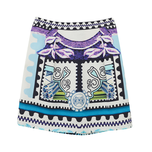 Saia Mary Katrantzou Venezuela Curta Tam.10