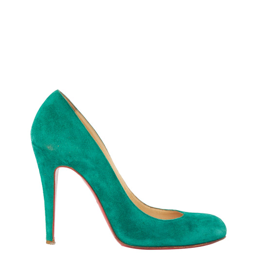 Sapato Christian Louboutin Ron Ron Verde Tam. 36,5