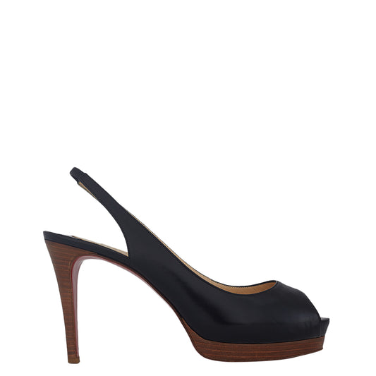 Peep Toe Christian Louboutin Private Number 100 Tam. 39