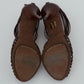 Sapato Gucci Couro Marrom Tam. 37,5