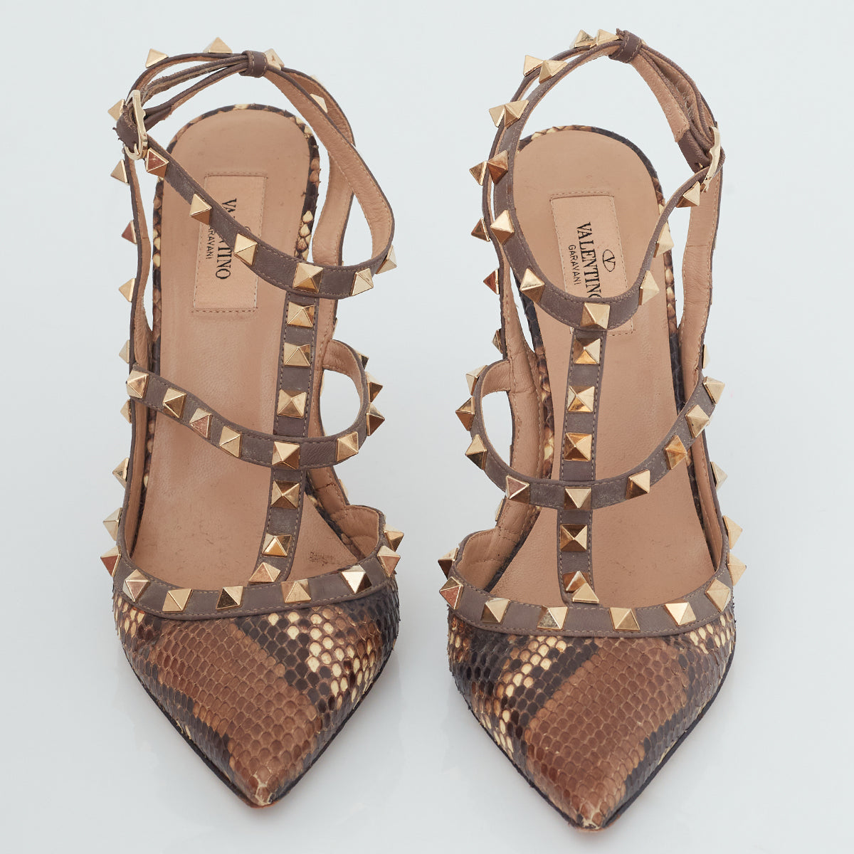 Scarpin Valentino Rockstud Couro. Tam.39,5