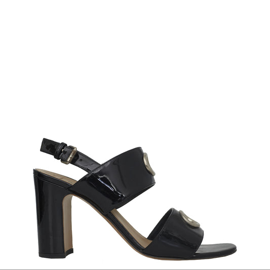 Sandália Valentino Verniz Preto Tam. 39,5