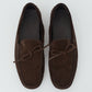 Mocassim Tods Suede Marrom Escuro Tam. 9