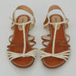 Rasteirinha Alexandre Birman Verniz Bicolor Tam. 40,5
