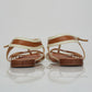 Rasteirinha Alexandre Birman Verniz Bicolor Tam. 40,5