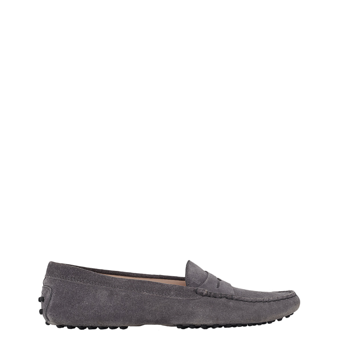 Mocassim Tod's Camurça Cinza Tam. 39,5