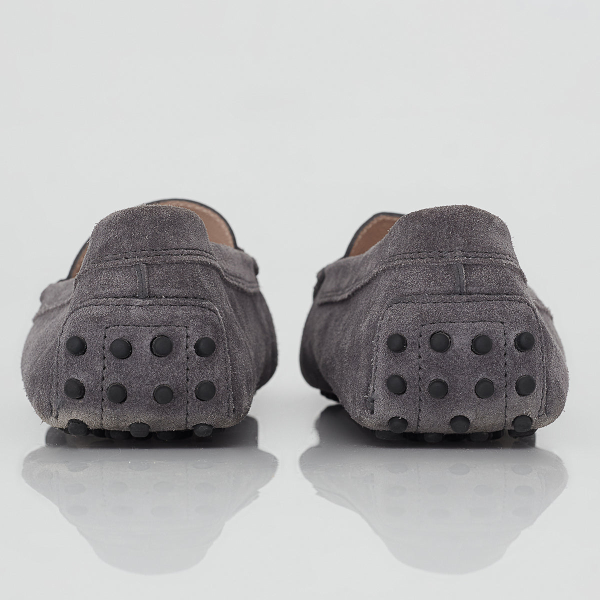 Mocassim Tod's Camurça Cinza Tam. 39,5