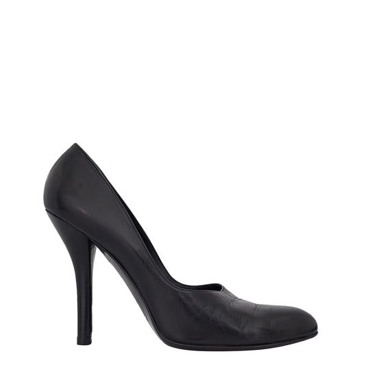 Sapato Gucci Couro Preto Tam.40C