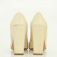 Sapato Christian Dior de Couro Off-White Tam. 38