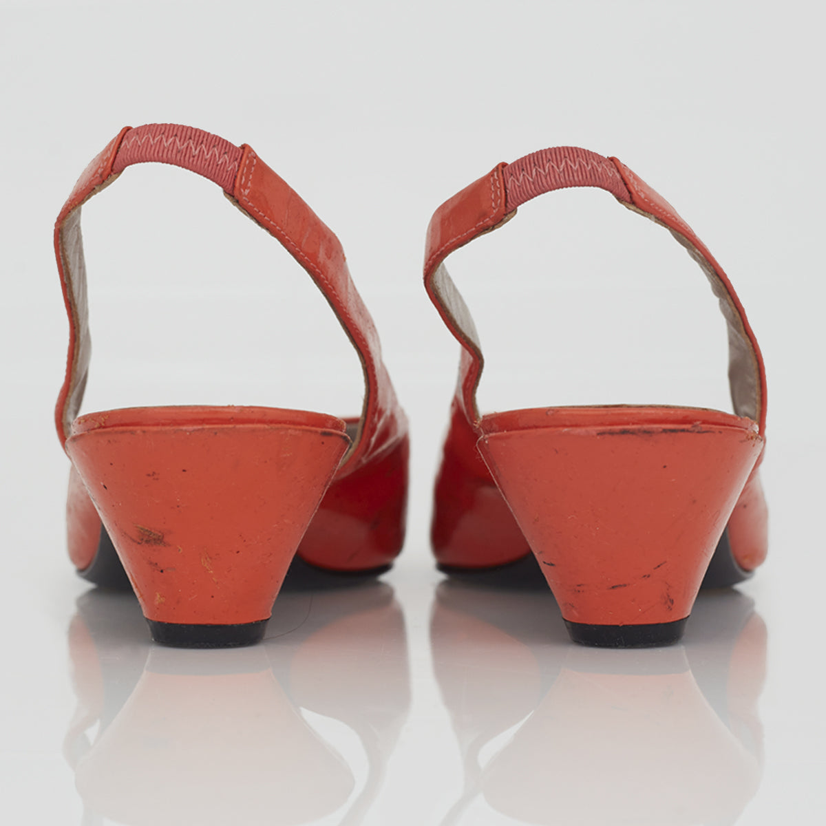 Sapato Marc By Marc Jacobs Verniz Laranja Tam. 37