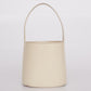 Bolsa Staud Bucket Bisset Off-White