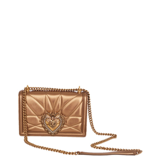 Bolsa Dolce & Gabbana Devotion Dourada