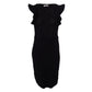Vestido Valentino Preto c/ Renda Tam.M It