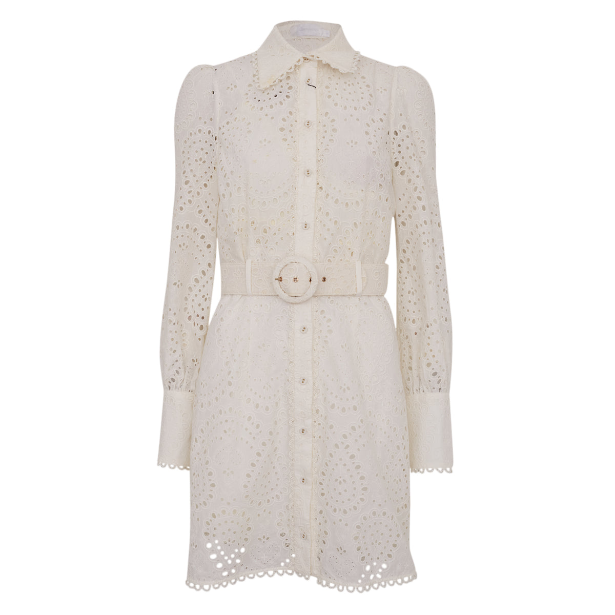 Vestido Zimmerman em Lese Off-White Tam.2 USA