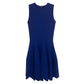 Vestido Alexander Mcqueen Azul