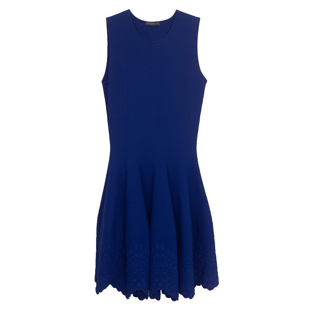 Vestido Alexander Mcqueen Azul