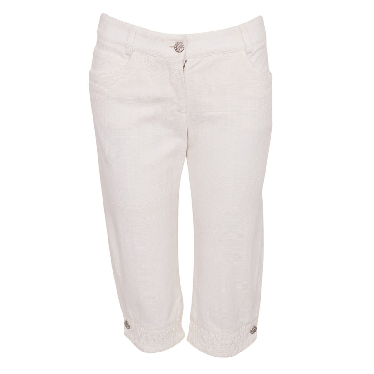 Calça Chanel Branca Tam. 34 Br