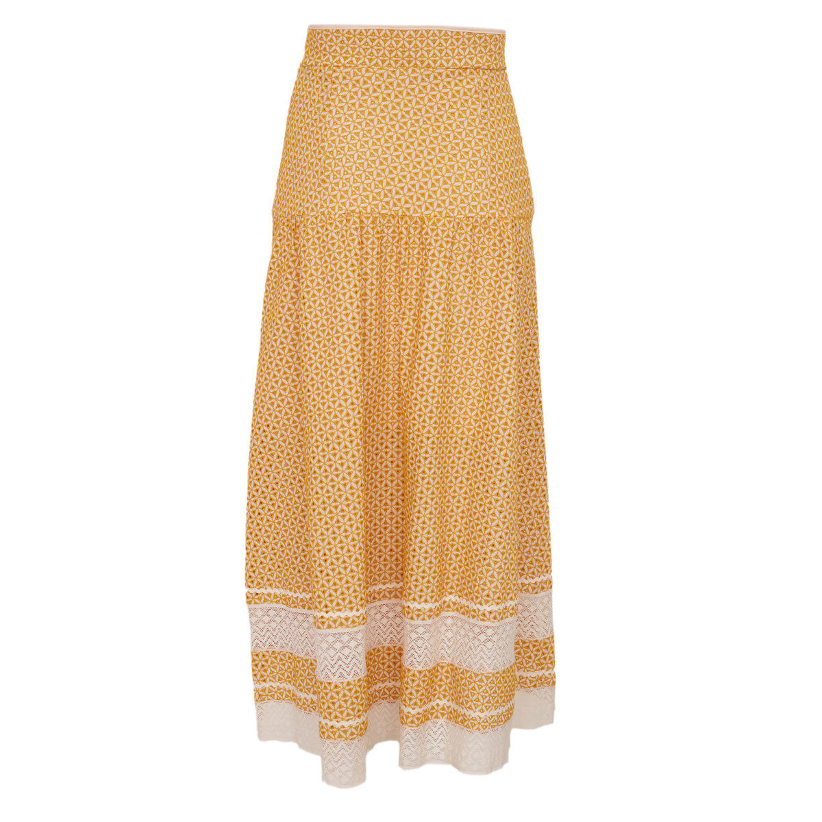 Conjunto Nk Branco e Amarelo Tam. 38