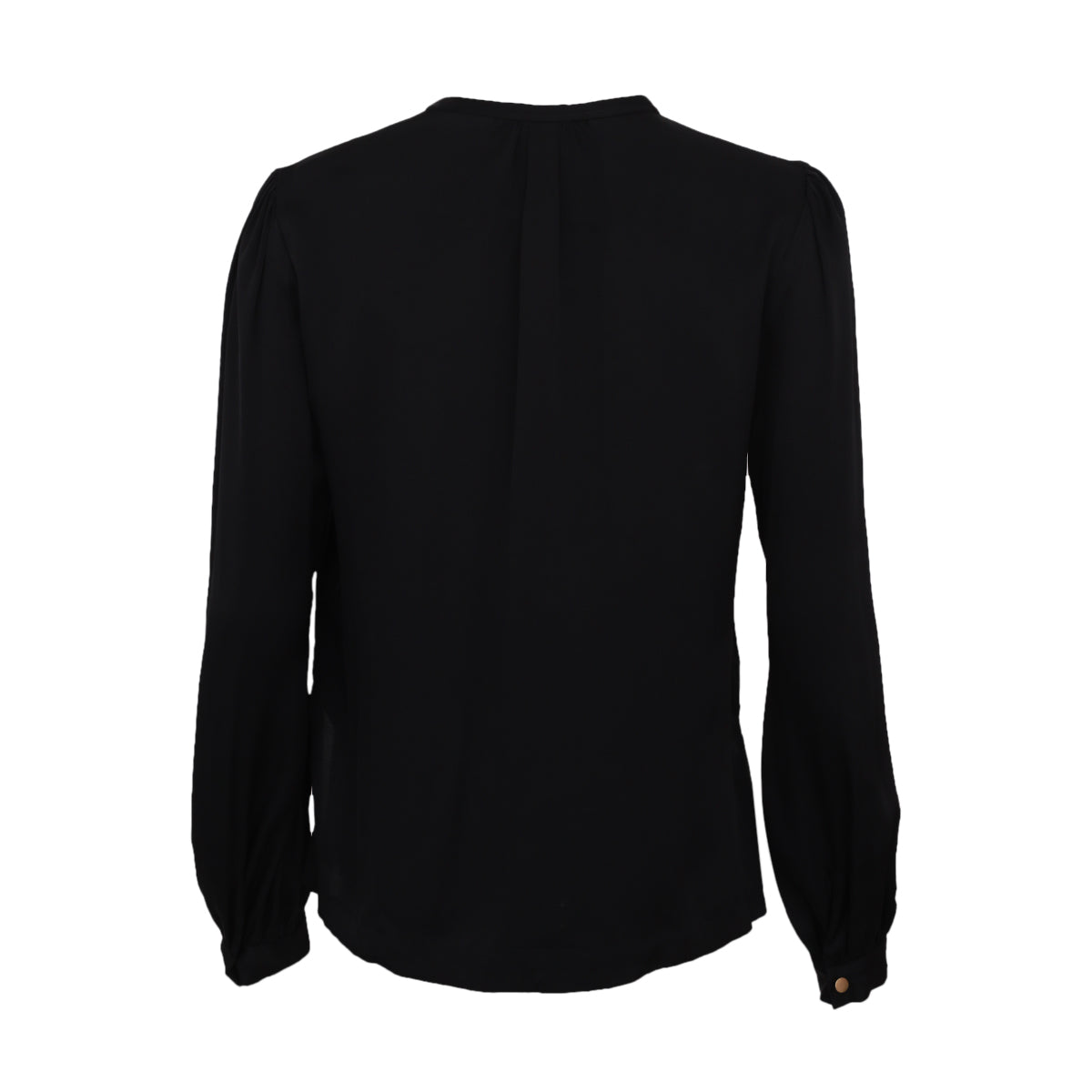 Camisa Diane von Furstenberg Preta Tam. 42 Br