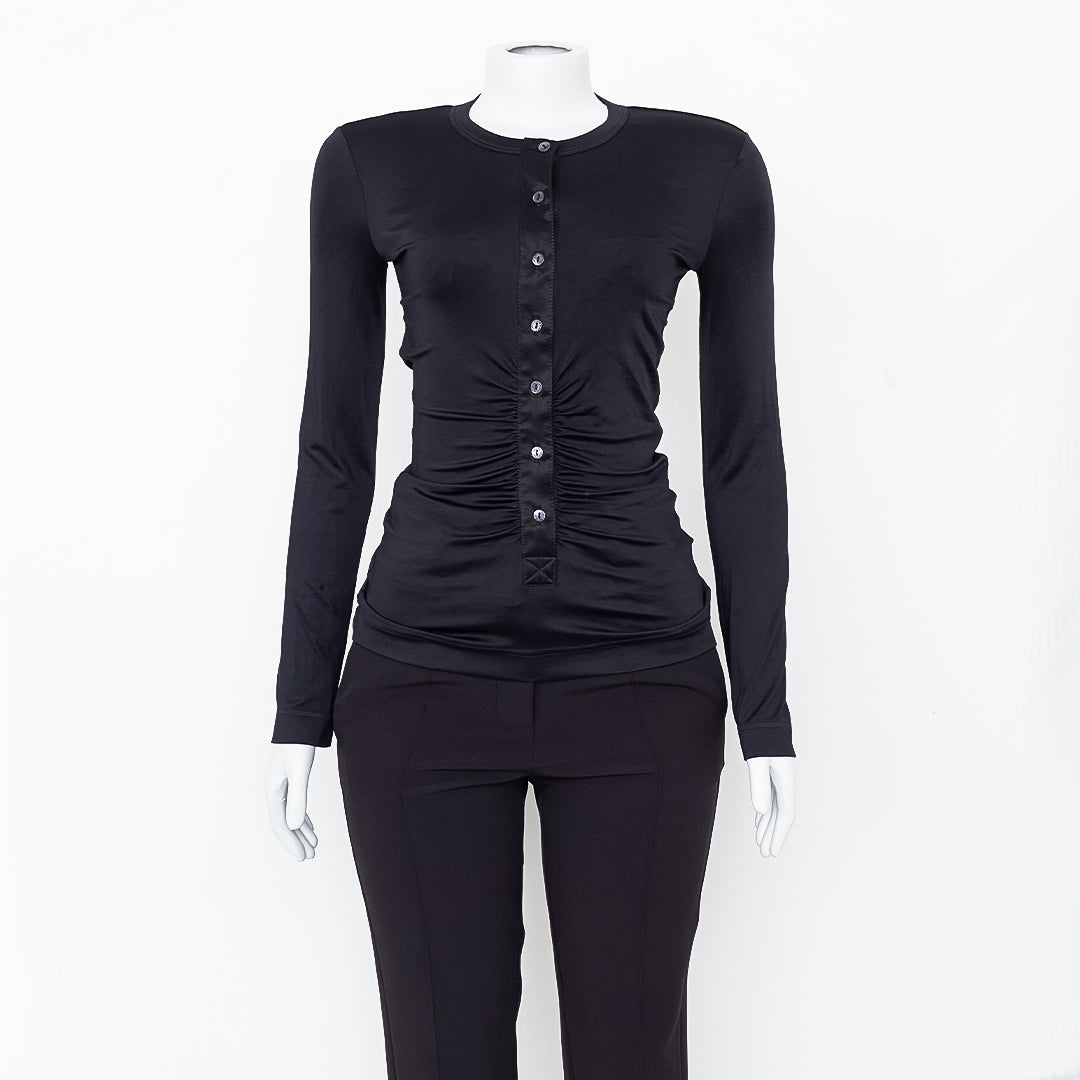 Camisa Dolce & Gabbana Preta Tam. 40