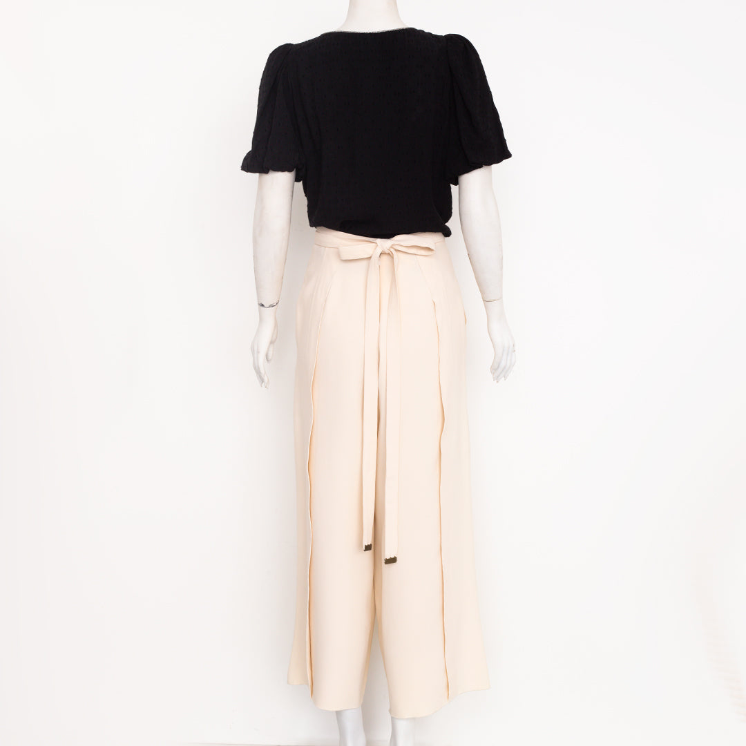 Calça NK Alfaiataria Creme Tam. 38