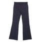 Calça Prada Jeans Flaire c/ Costuras em Linha Laranja Tam. 26
