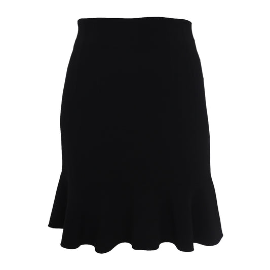 Saia Dolce & Gabbana Preta c/ Babado na Barra Tam. 38 Br