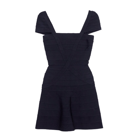 Vestido Herve Leger Preto Tam. S