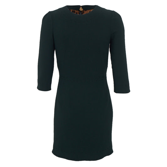 Vestido Dolce & Gabbana Verde Escuro Tam. 40 It