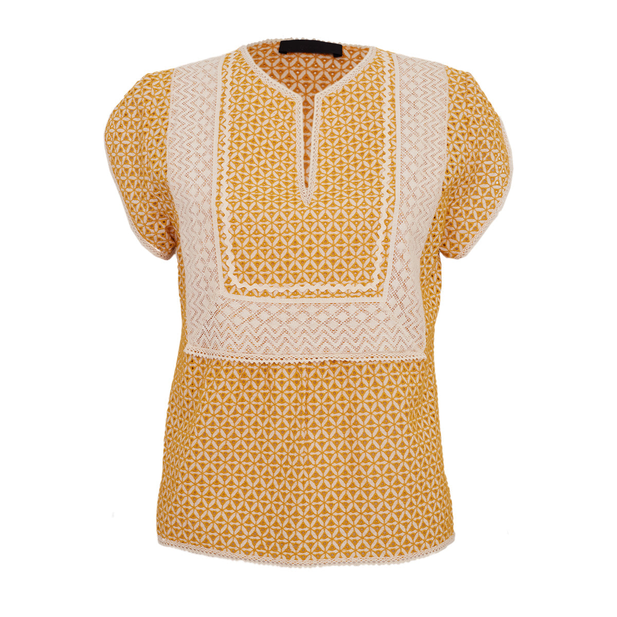 Conjunto Nk Branco e Amarelo Tam. 38