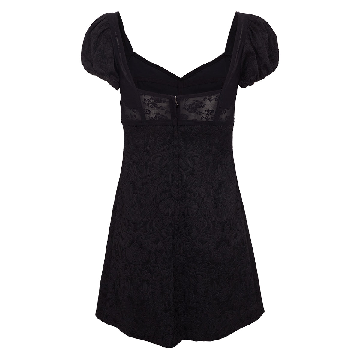 Vestido Dolce & Gabbana c/ Renda Preto Tam. 38 Br