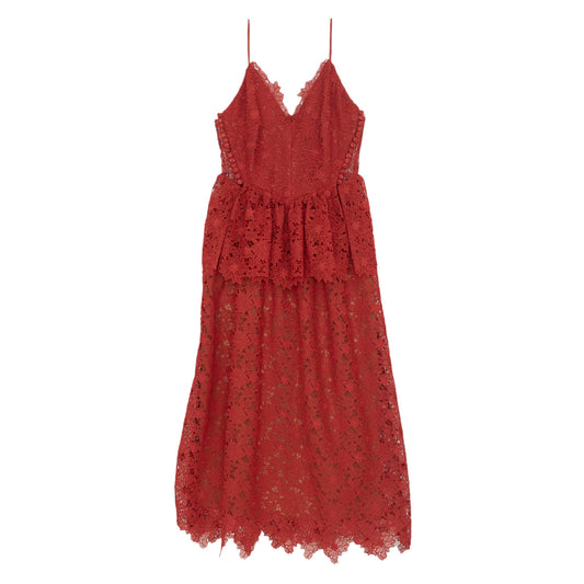 Vestido Paula Raia de Renda Tam. 36