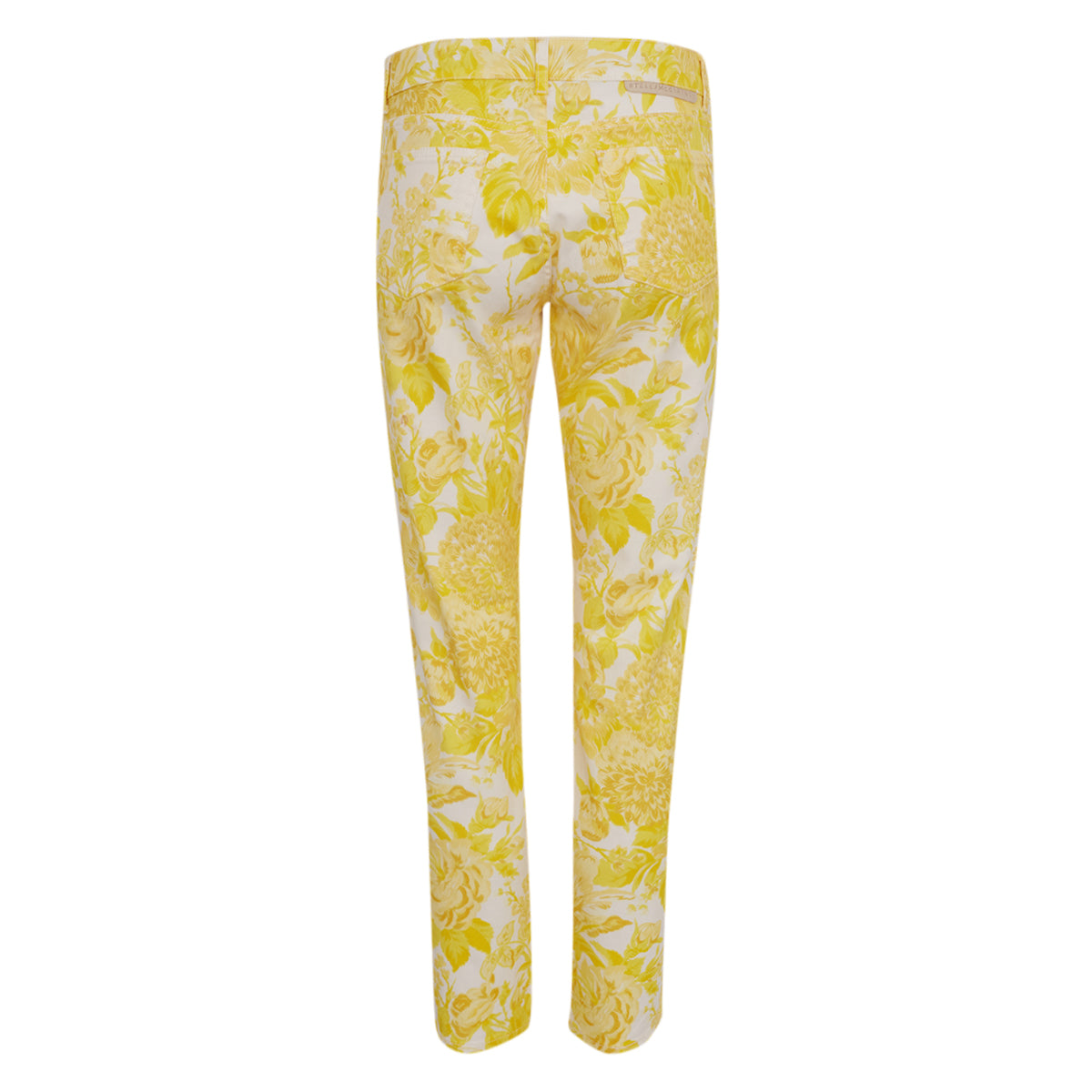 Calça Jeans Stella McCartney C/ Estampa Floral Amarela Tam.30 It