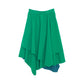 Saia Paula Raia Verde com Recortes Tam. 38
