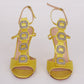 Sandália Amarela Manolo Blahnik Tam. 37,5 Br