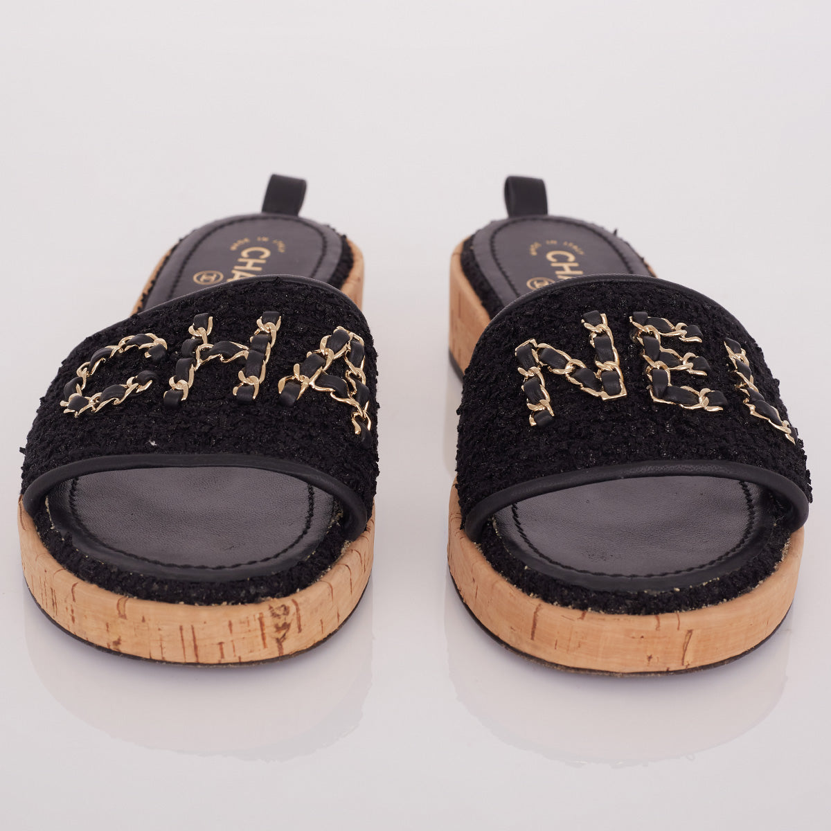Mule Chanel Tweed Tam. 39,5 Br