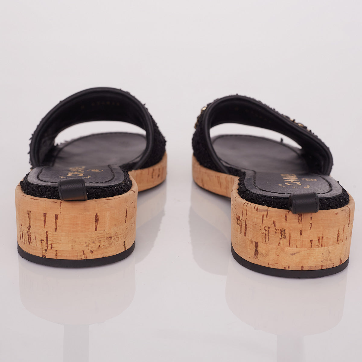 Mule Chanel Tweed Tam. 39,5 Br