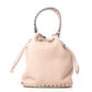 Bolsa Valentino Garavani Rockstud Bucket Nude