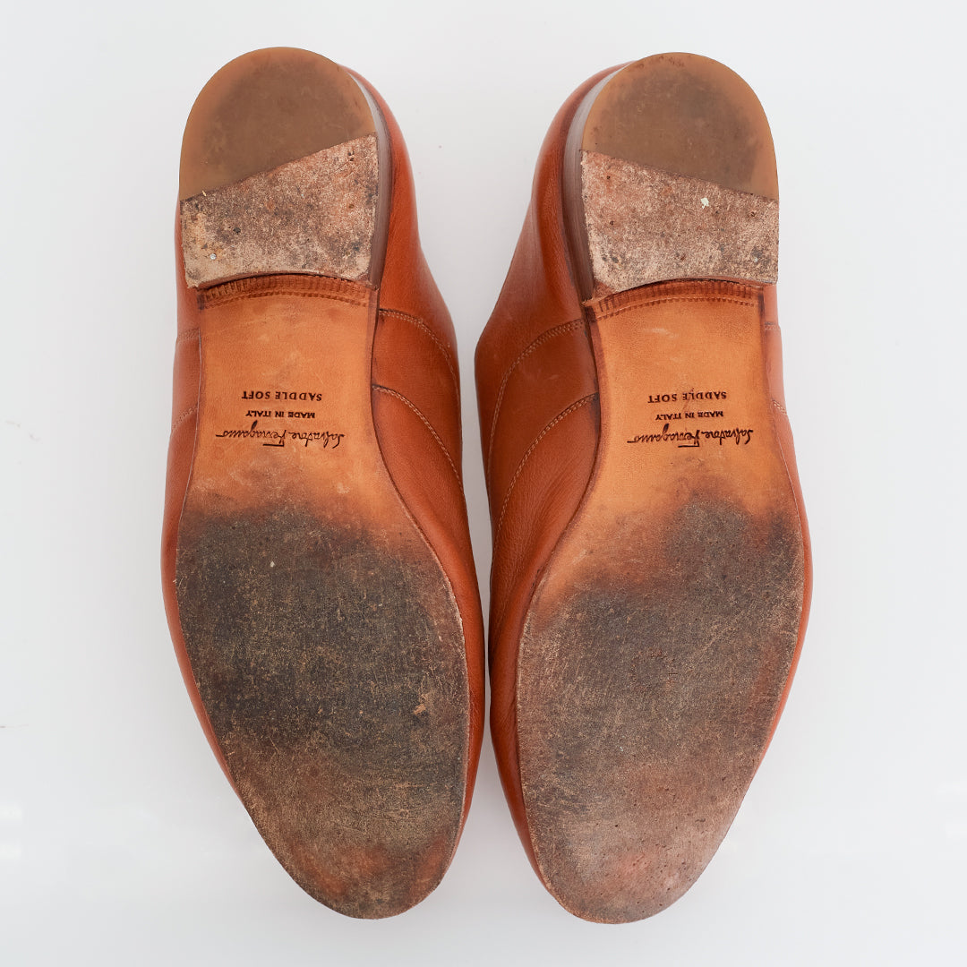 Mocassim Salvatore Ferragamo Marrom Tam. 38